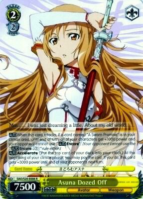Asuna Dozed Off