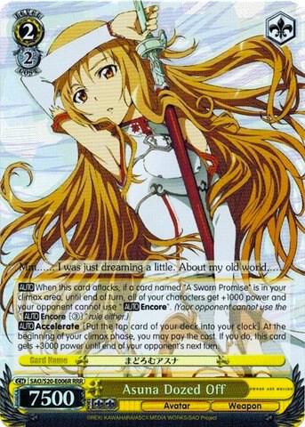 Asuna Dozed Off (RRR)