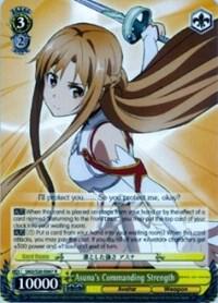 Asuna's Commanding Strength