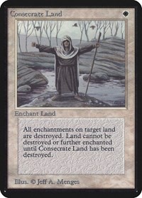 Consecrate Land (Alpha Edition)