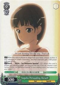 Suguha Persuading Herself