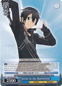 Kirito in the Battlefield