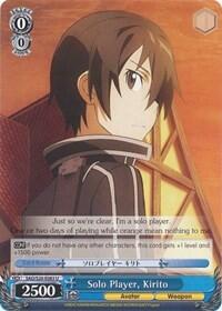 Solo Player, Kirito