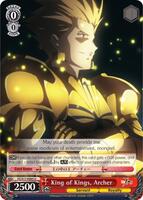 ヴァイスシュヴァルツ Fate/Zero 王族デッキSP SR有　アーチャー King of Kings, Archer - Fate/Zero - Weiss Schwarz - TCGplayer.com
