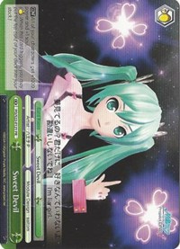 Sweet Devil (Hatsune Miku -Project DIVA- f) — Weiss Schwarz card