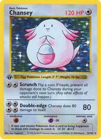 Chansey - Base Set (Shadowless) - Pokemon - TCGplayer.com