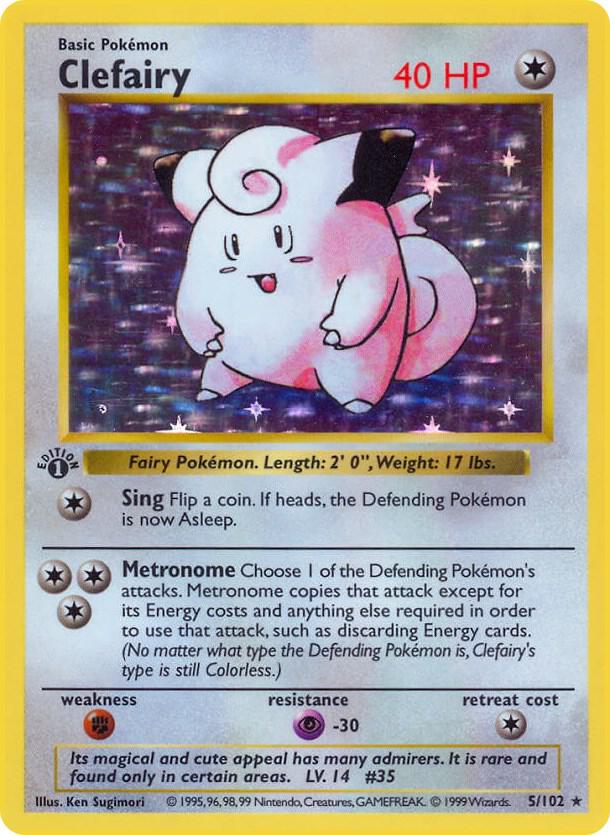 Clefairy - Base Set (Shadowless) - Pokemon - TCGplayer.com