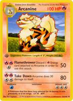 arcanine pokemon card value 2016 Arcanine - Base Set (Shadowless) - Pokemon