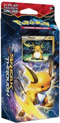BREAKthrough Theme Deck - "Burning Spark" [Raichu] from XY - BREAKthrough Pokemon card image