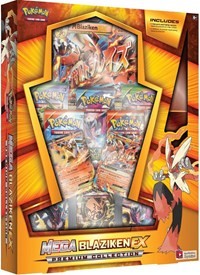 Mega Blaziken EX Premium Collection from XY - BREAKthrough Pokemon card image