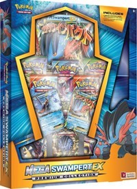 Mega Swampert EX Premium Collection from XY - BREAKthrough Pokemon card image