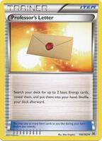 professor's letter pokemon card Professor's Letter 146a/162 Holo Promo, Toys & Collectibles, Trading Cards, Raw Singles on Carousell