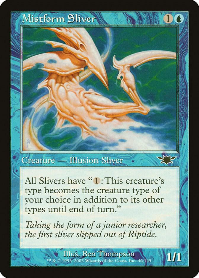 Mistform Sliver - Legions - Magic: The Gathering - TCGplayer.com