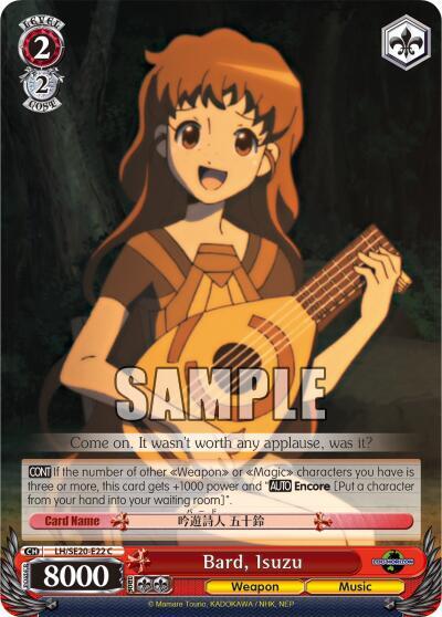Bard, Isuzu (Alternate Art Foil)