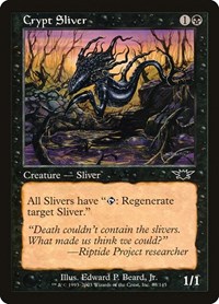 Crypt Sliver - Legions - Magic: The Gathering card