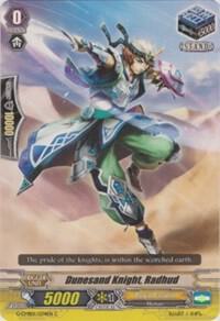 Dunesand Knight, Radhud