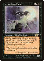 Magic the Gathering Trading Card Game Legions Rare Graveborn Muse #73 Magic the Gathering Trading Card Game Legions Rare Graveborn Muse #73