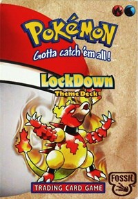 Fossil Theme Deck - "LockDown" from Fossil Pokemon card image