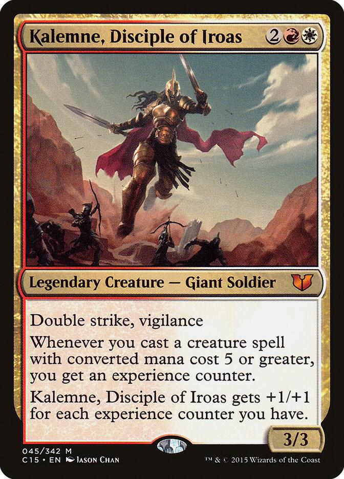 Kalemne, Disciple of Iroas 45 card