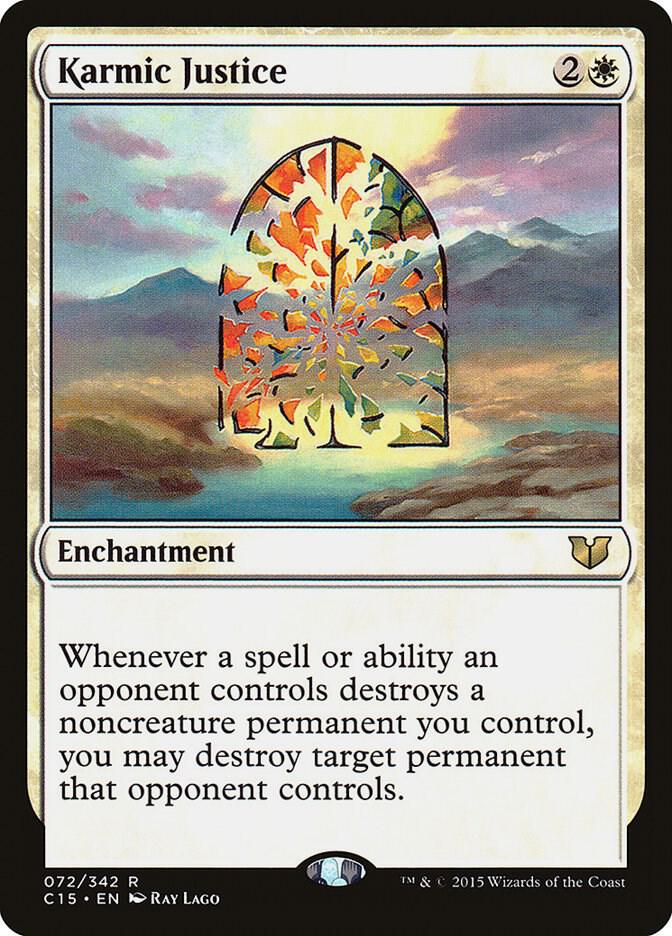 Karmic Justice 72 card