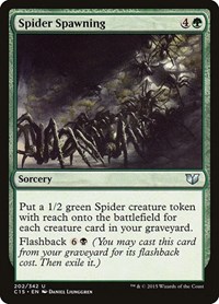 Spider Spawning - Commander 2015 - Magic: The Gathering card