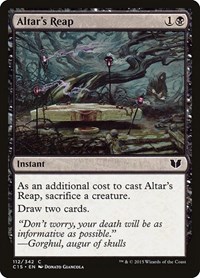 Altar's Reap - Commander 2015 - Magic: The Gathering card