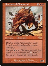 Rockshard Elemental - Legions - Magic: The Gathering card