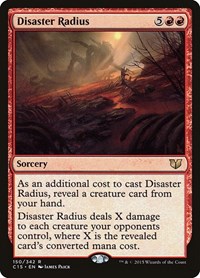 Disaster Radius (Commander 2015)