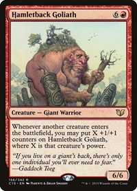 Hamletback Goliath - Commander 2015 - Magic: The Gathering card