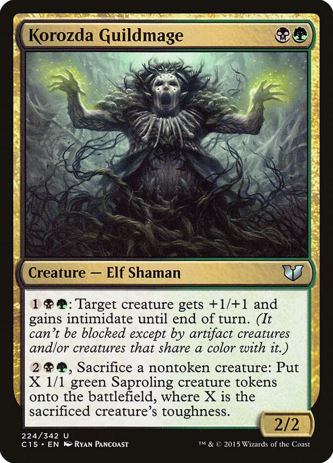 Korozda Guildmage 224 card