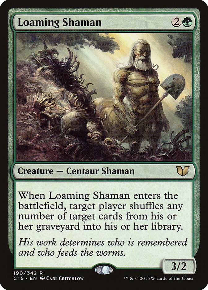 Loaming Shaman 190 card
