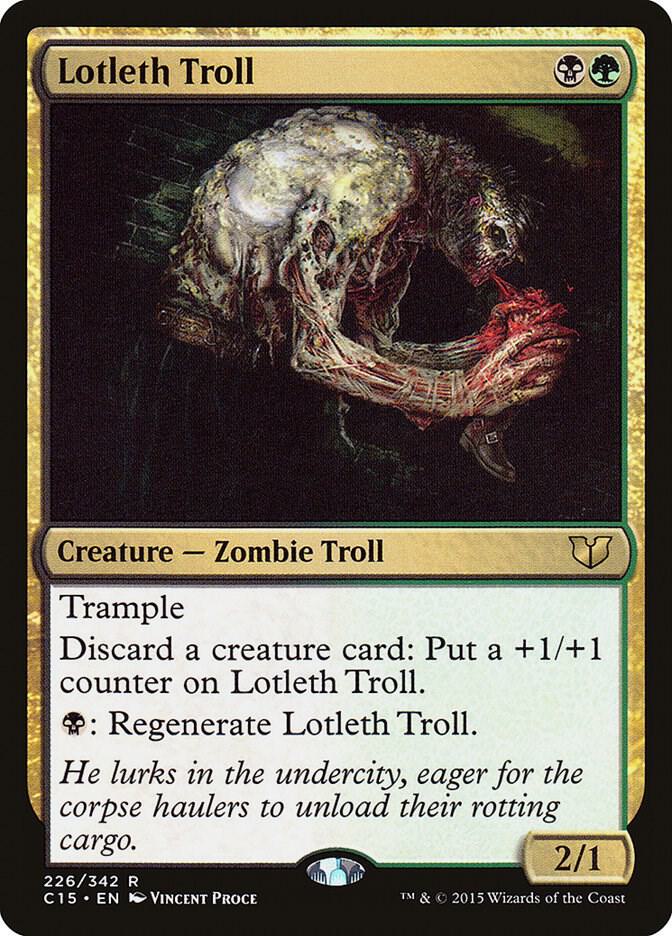 Lotleth Troll 226 card