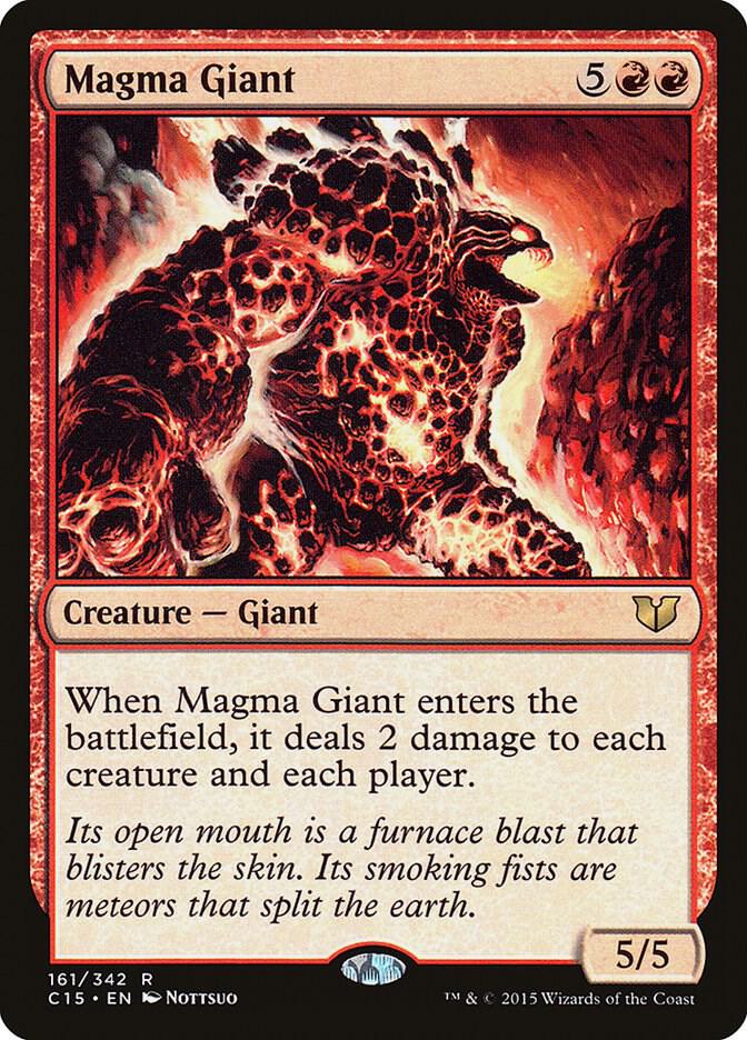 Magma Giant 161 card