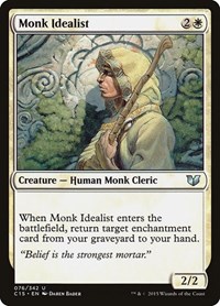 Monk Idealist - Commander 2015 - Magic: The Gathering card