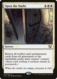 Open the Vaults (Commander 2015)