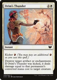 Orim's Thunder (Commander 2015)