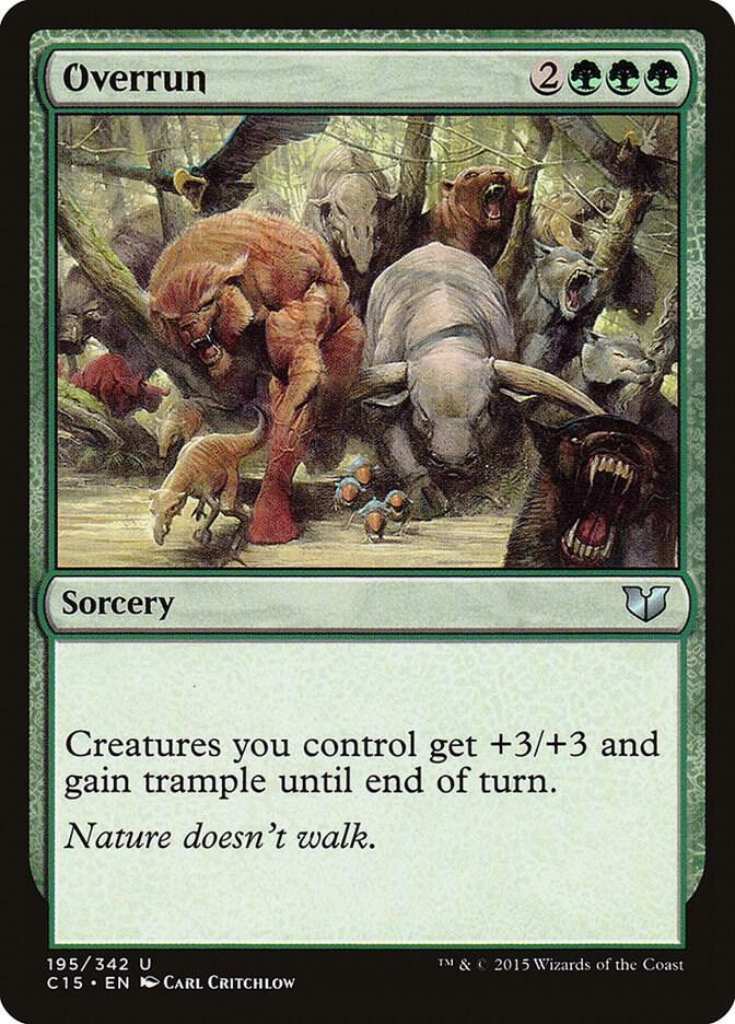 Overrun 195 card