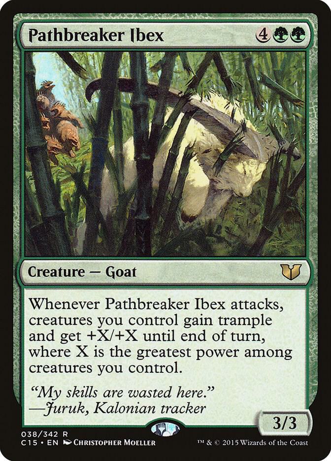 Pathbreaker Ibex 38 card