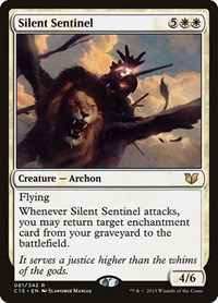 Silent Sentinel - Commander 2015 - Magic: The Gathering card