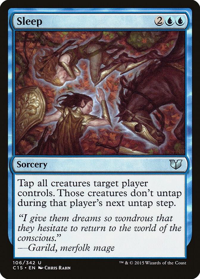 Sleep 106 card