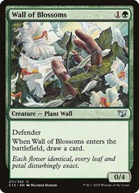 Wall of Blossoms (Commander 2015)