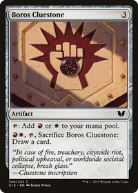 Boros Cluestone - Commander 2015 - Magic: The Gathering card