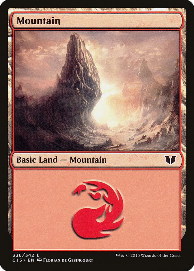 Mountain (336) 336 card