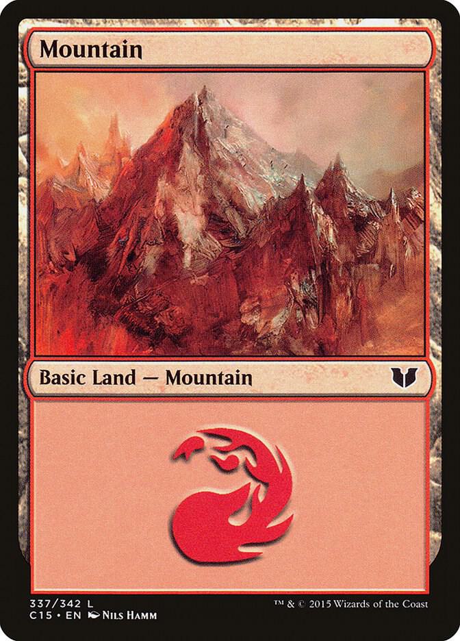 Mountain (337) 337 card