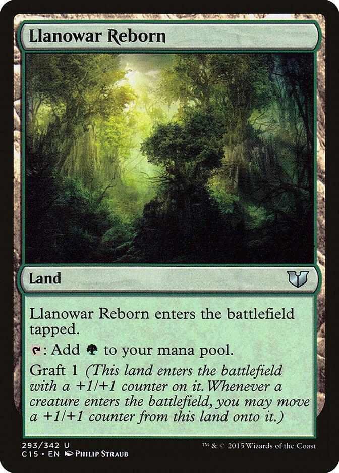 Llanowar Reborn 293 card