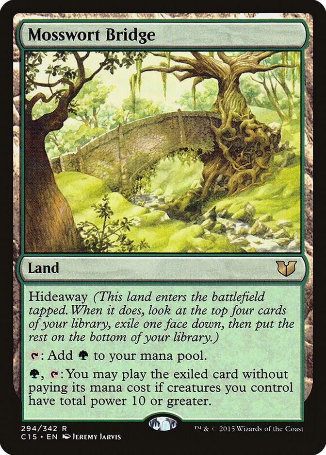 Mosswort Bridge 294 card