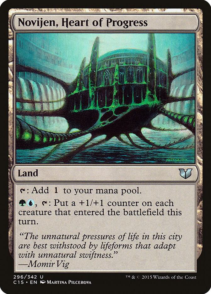 Novijen, Heart of Progress 296 card