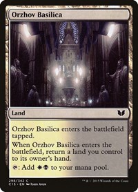 Orzhov Basilica - Commander 2015 - Magic: The Gathering card