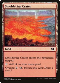 Smoldering Crater (Commander 2015)