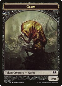 Germ // Zombie Double-Sided Token - Commander 2015 - Magic: The Gathering card